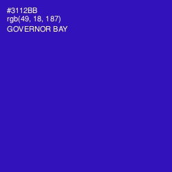 #3112BB - Governor Bay Color Image