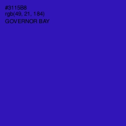 #3115B8 - Governor Bay Color Image