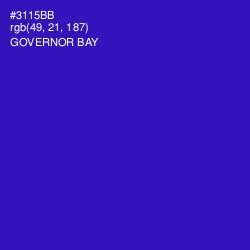 #3115BB - Governor Bay Color Image