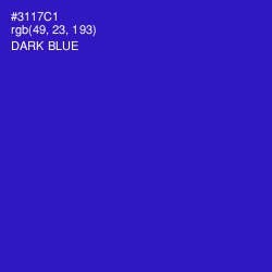 #3117C1 - Dark Blue Color Image