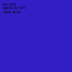 #311EC5 - Dark Blue Color Image