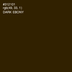 #312101 - Dark Ebony Color Image