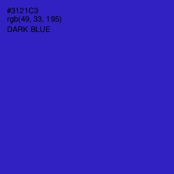 #3121C3 - Dark Blue Color Image