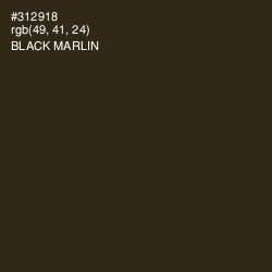 #312918 - Black Marlin Color Image