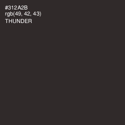 #312A2B - Thunder Color Image
