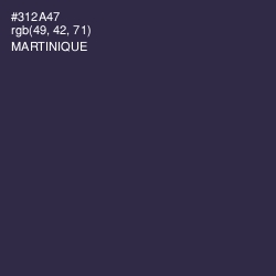 #312A47 - Martinique Color Image