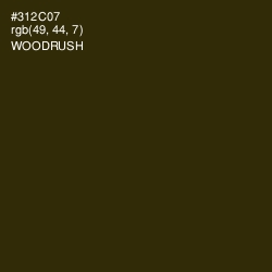 #312C07 - Woodrush Color Image