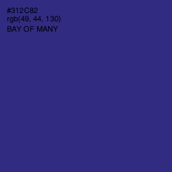 #312C82 - Bay of Many Color Image