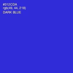 #312CDA - Dark Blue Color Image