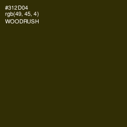 #312D04 - Woodrush Color Image