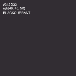 #312D32 - Blackcurrant Color Image