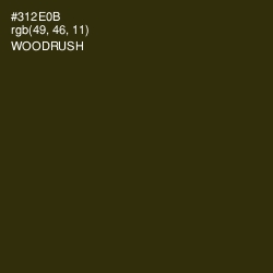 #312E0B - Woodrush Color Image