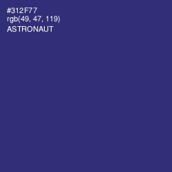 #312F77 - Astronaut Color Image
