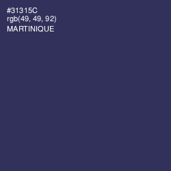 #31315C - Martinique Color Image