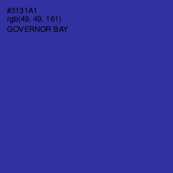 #3131A1 - Governor Bay Color Image