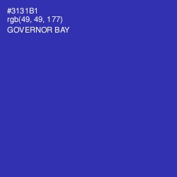 #3131B1 - Governor Bay Color Image