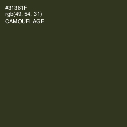 #31361F - Camouflage Color Image