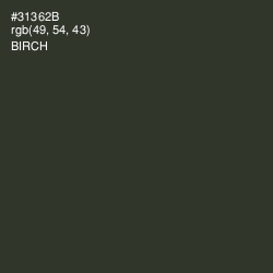 #31362B - Birch Color Image
