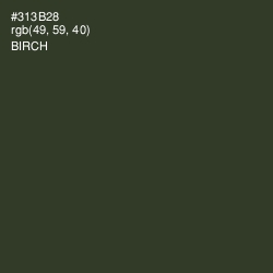 #313B28 - Birch Color Image