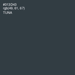 #313D43 - Tuna Color Image