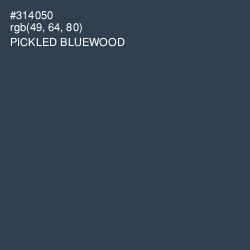 #314050 - Pickled Bluewood Color Image