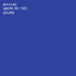 #3141A0 - Azure Color Image