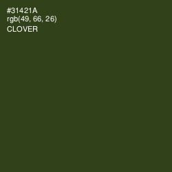 #31421A - Clover Color Image