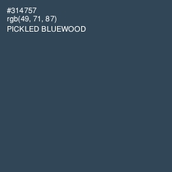 #314757 - Pickled Bluewood Color Image