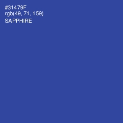 #31479F - Sapphire Color Image