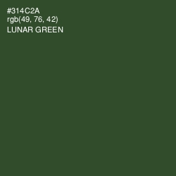 #314C2A - Lunar Green Color Image