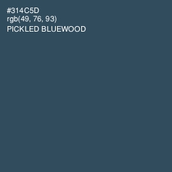 #314C5D - Pickled Bluewood Color Image