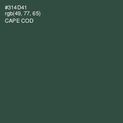 #314D41 - Cape Cod Color Image