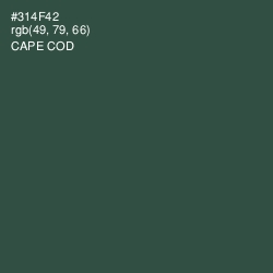 #314F42 - Cape Cod Color Image