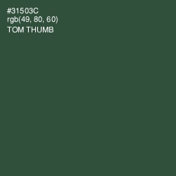 #31503C - Tom Thumb Color Image