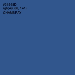 #31568D - Chambray Color Image