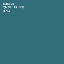#316E79 - Ming Color Image