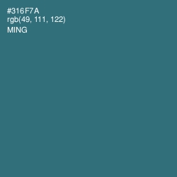 #316F7A - Ming Color Image