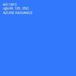 #3178FC - Azure Radiance Color Image