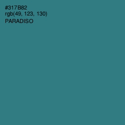 #317B82 - Paradiso Color Image