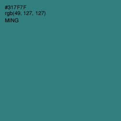 #317F7F - Ming Color Image