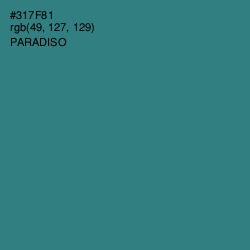 #317F81 - Paradiso Color Image