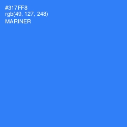 #317FF8 - Mariner Color Image