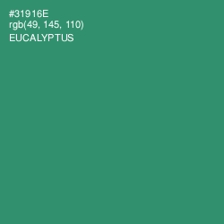 #31916E - Eucalyptus Color Image