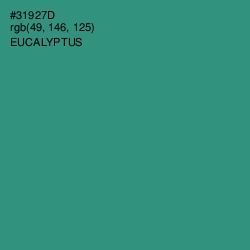 #31927D - Eucalyptus Color Image