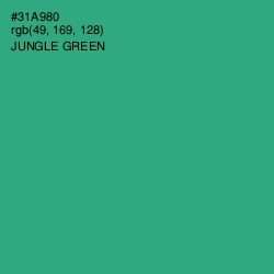#31A980 - Jungle Green Color Image