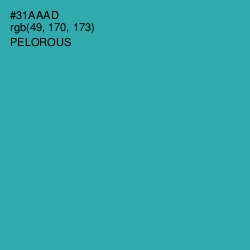 #31AAAD - Pelorous Color Image