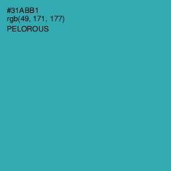 #31ABB1 - Pelorous Color Image