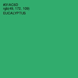 #31AC6D - Eucalyptus Color Image