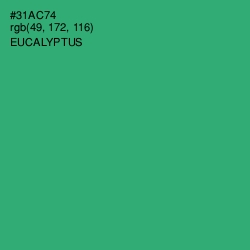 #31AC74 - Eucalyptus Color Image