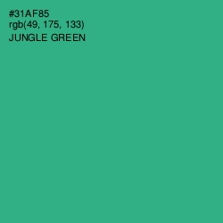 #31AF85 - Jungle Green Color Image